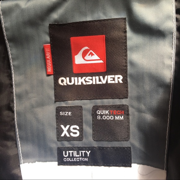 Men's Quiksilver Winter Jacket - Picture 6 of 6