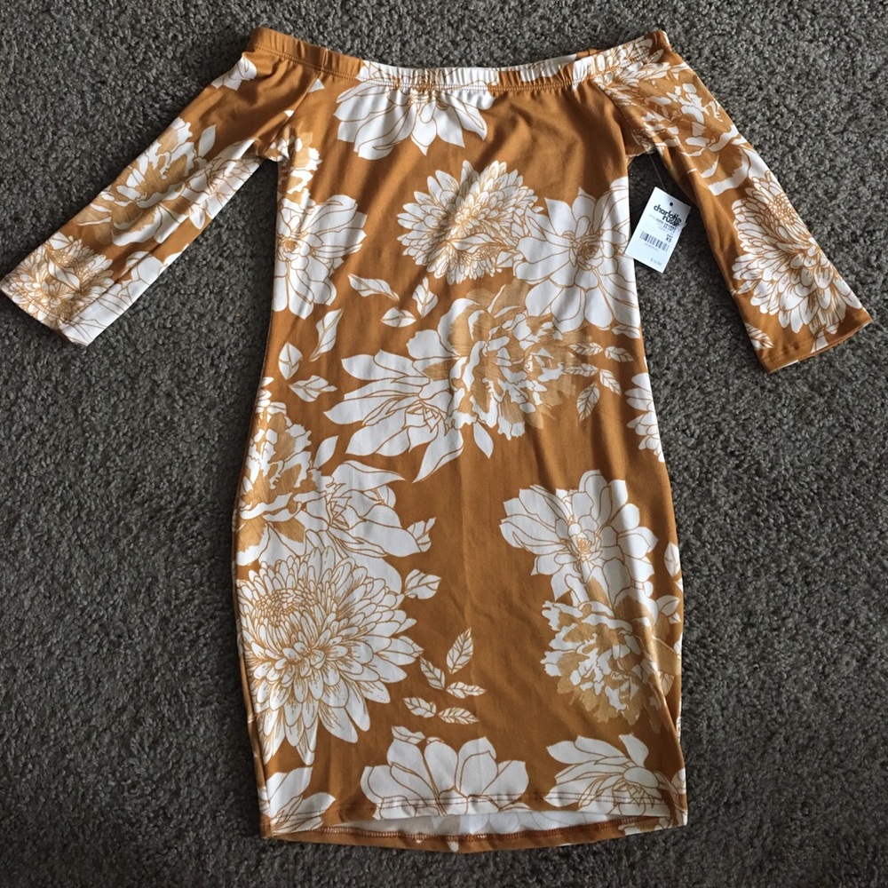 Off the Shoulder Bodycon Dress