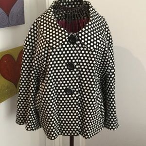 Polka dot jacket