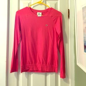 Lacoste stretch long sleeve shirt