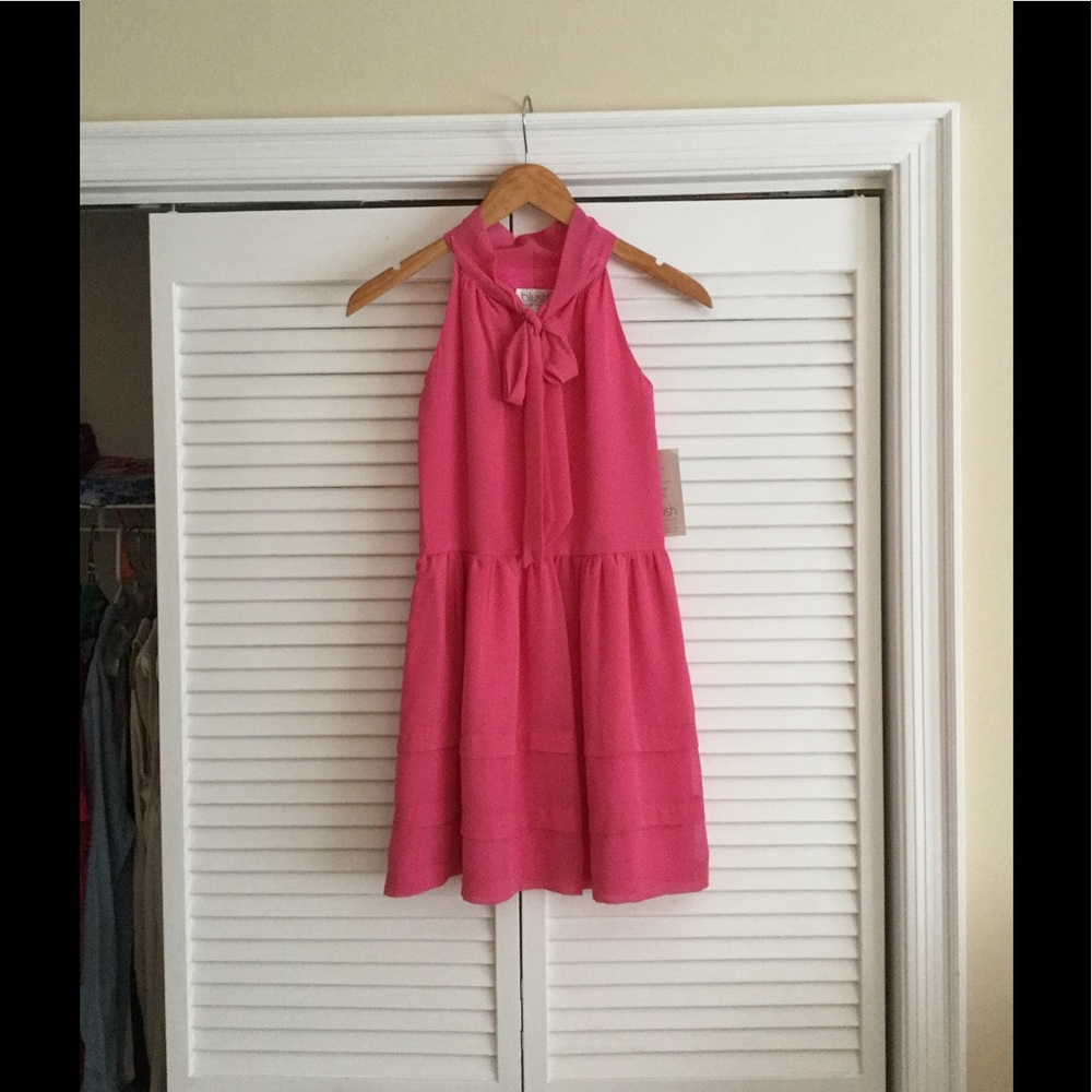 Blush by Us Angels Hibiscus Tiered Dress Size 12