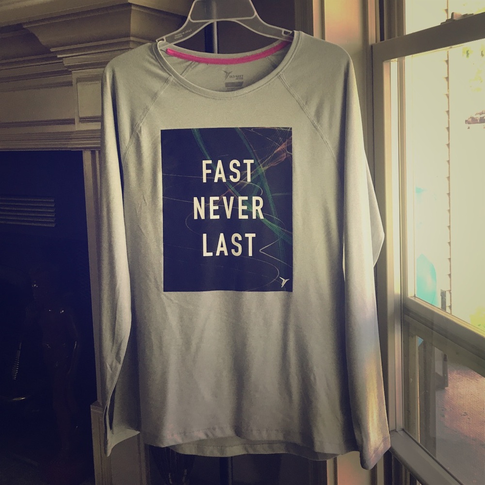 Long sleeve workout shirt