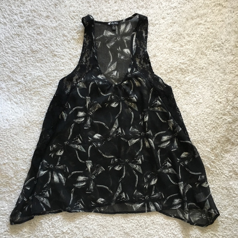 Nordstrom Lilly White Tank Blouse Size Medium