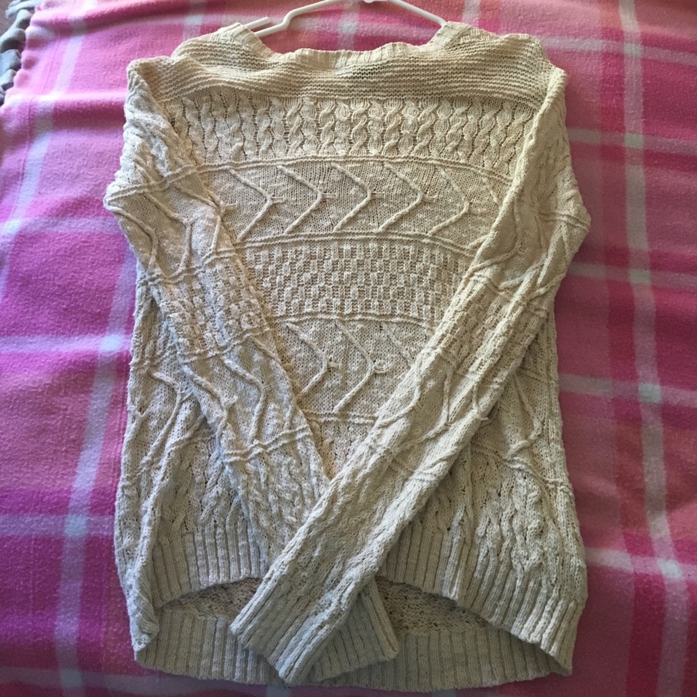 Forever 21 Cream Sweater