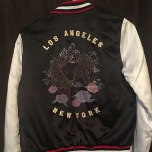 Forever 21 tiger bomber jacket