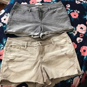 2 pairs of torrid shorts