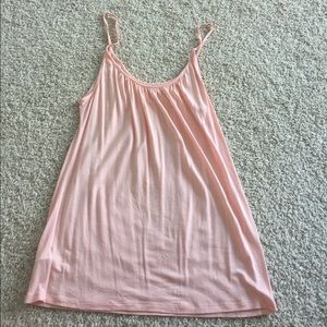 Baby pink tank