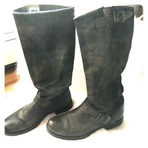 Frye Veronica Slouch Boots - distressed