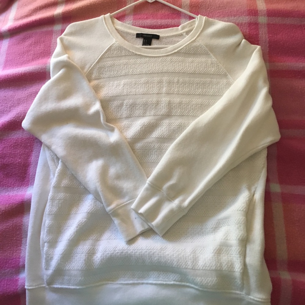 Cream Sweater Forever 21