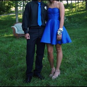 Jovani Royal Blue Homecoming Dress size 4