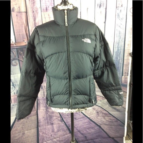 down filled north face jackets