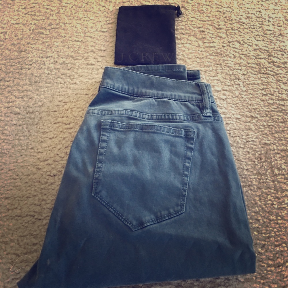 J Crew Toothpick Velvet Skinnys!
