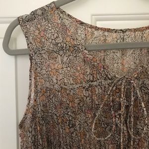 Anthropologie Sleeveless Blouse