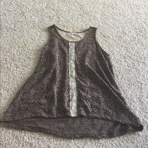 Brown tank top