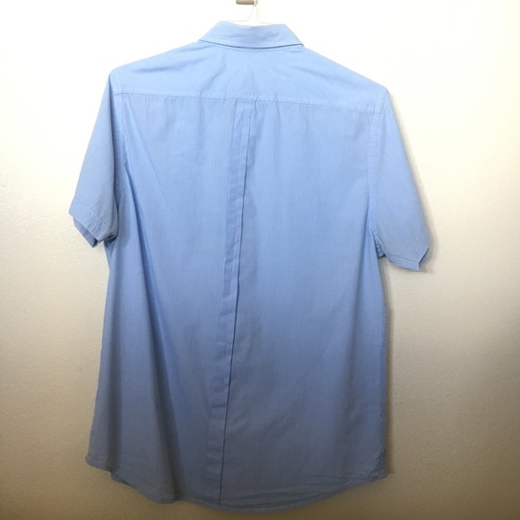 Jasper Conran Blue Button Up Collared Shirt - Picture 4 of 4