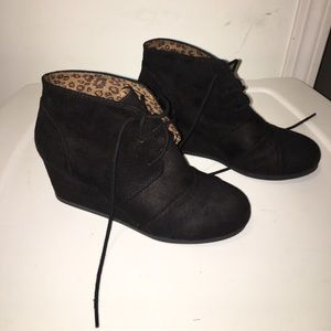 Black booties