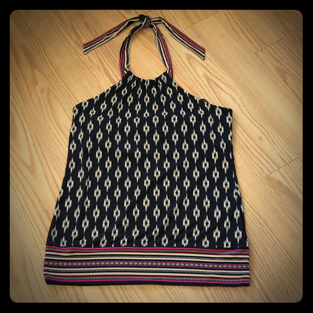 NWT Black Market White House Halter Top Large