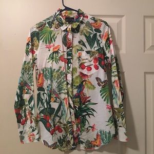 J. Crew Button Up (Ratti Into the Wild Print)