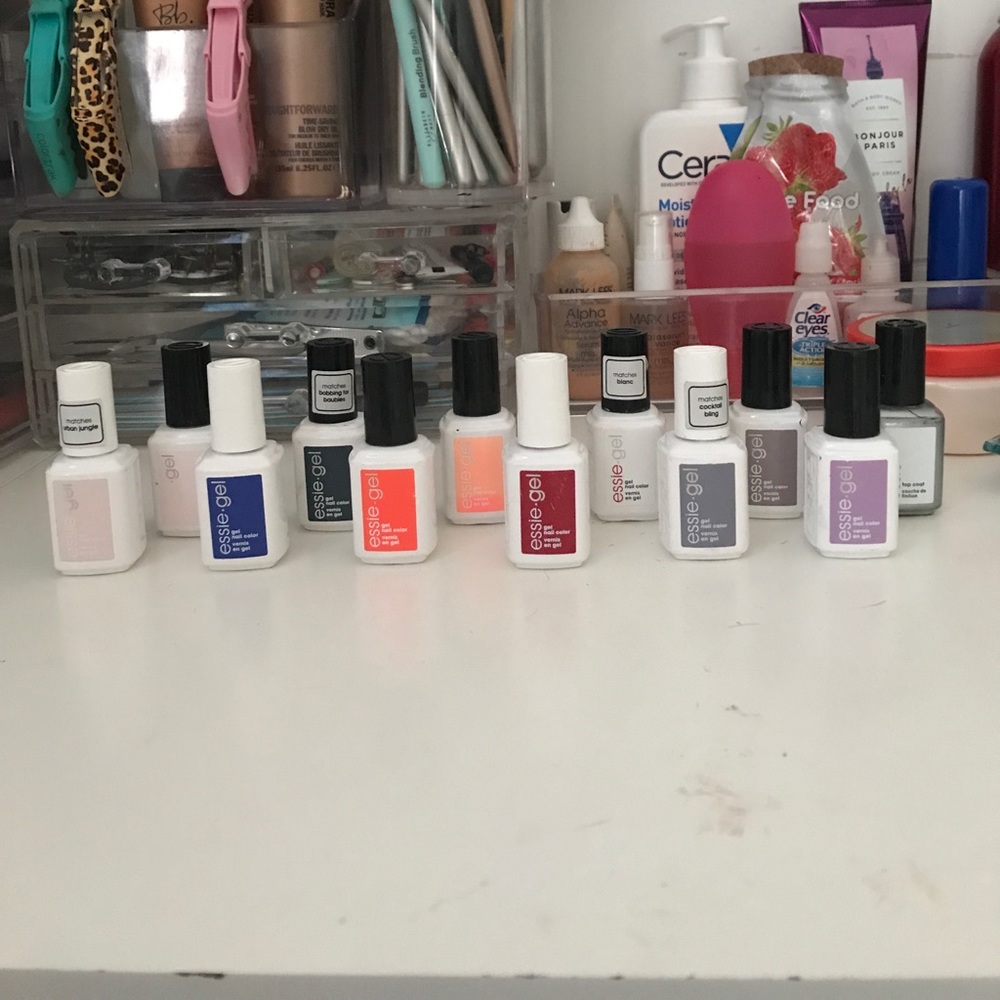 12 NEW ESSIE GEL nail colors