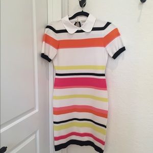 FINAL PRICE - Karen Millen multi-stripe knit dress