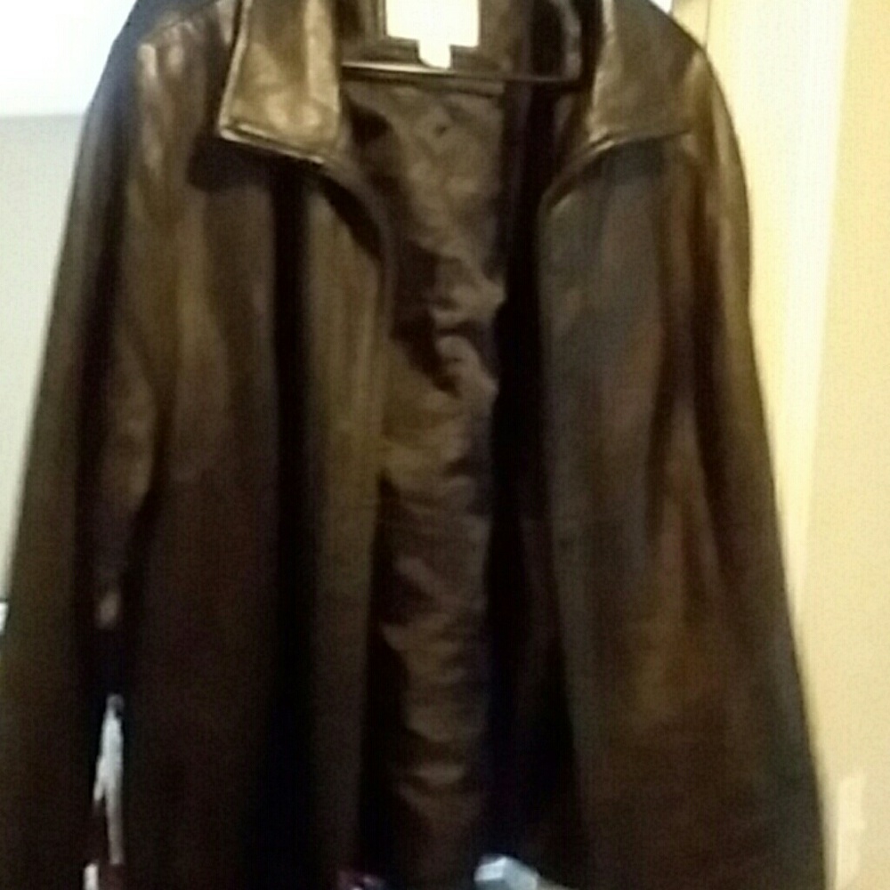 A genuine Lambskin leather jacket size 2x