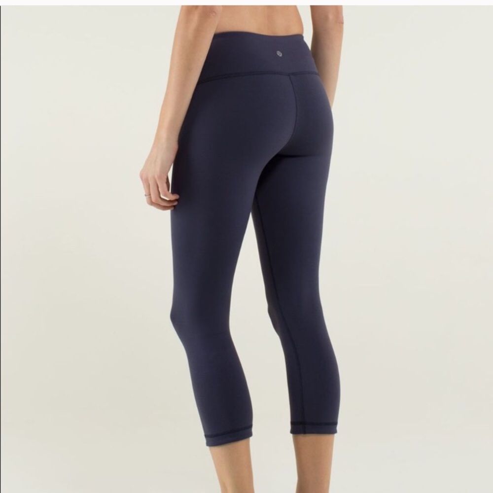 Lululemon Wunder Under Crop Reversable