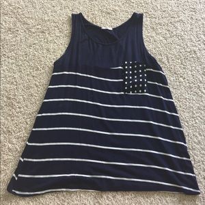 Navy Tank Top