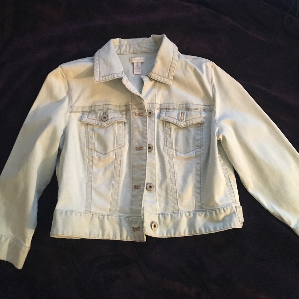 Chicos Jean Jacket