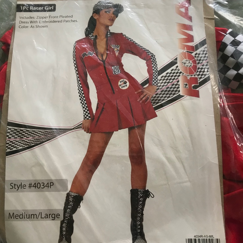 Racer Girl Halloween Costume