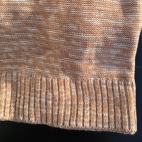 Peach Lace Up Sweater! - Picture 4 of 4