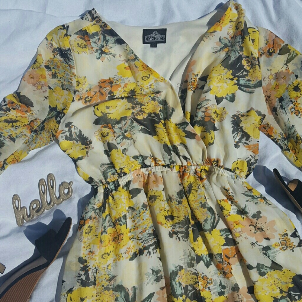 Angie Floral Romper