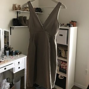 V-neck dress