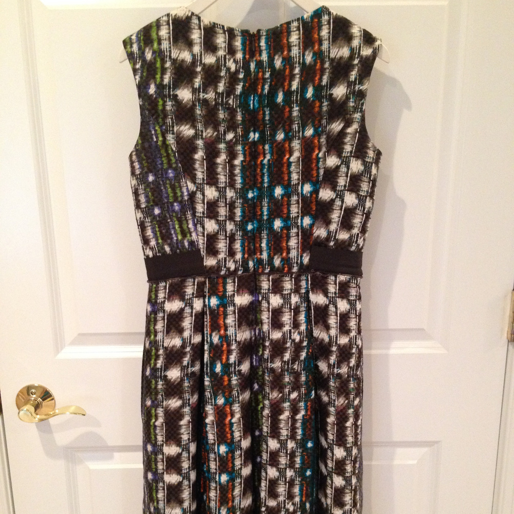 Etcetera Brown/Multi Colored Dress
