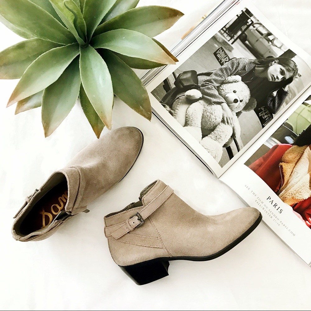 🎉🎉2xHP🎉🎉NEW Sam Edelman grey ankle booties