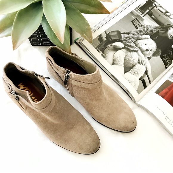 ๐๐2xHP๐๐NEW Sam Edelman grey ankle booties - Picture 3 of 7