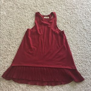 Maroon Tank