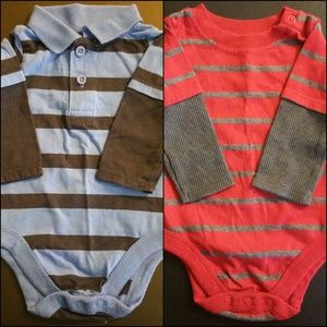 Baby boy long sleeve shirt bundle