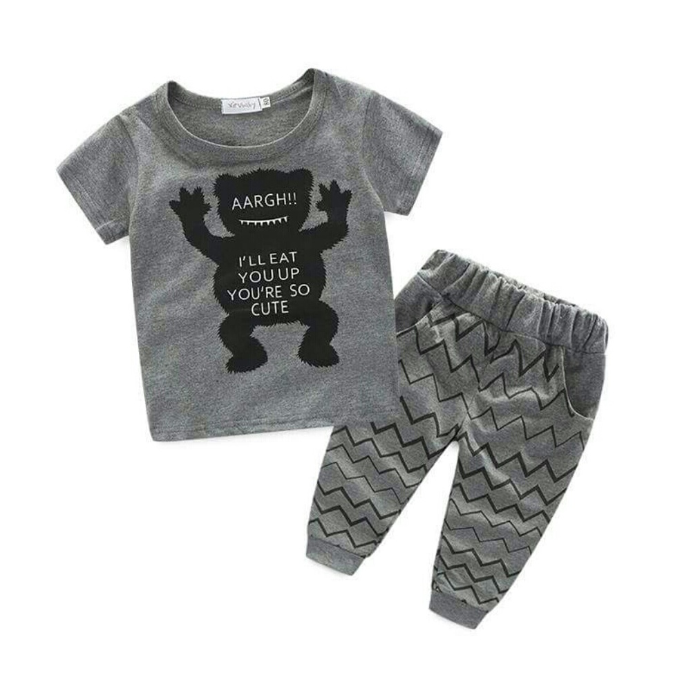 Monster chevron comfy set