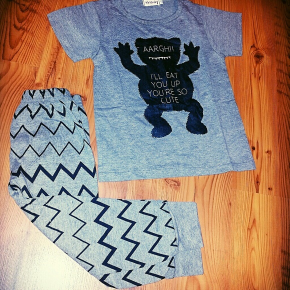 Monster chevron comfy set - Picture 2 of 2