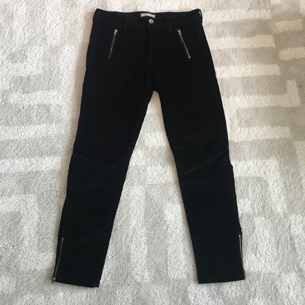 Banana Republic Black Velvety Cords
