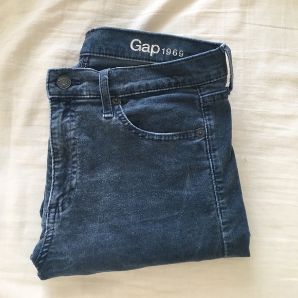 Blue Corduroy Skinny - Picture 1 of 2