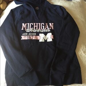 Navy blue hoodie