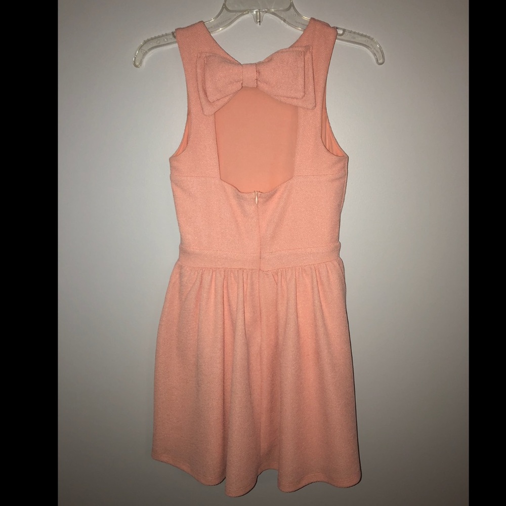 pink mini dress