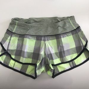 Lululemon Speed Shorts - Size 4