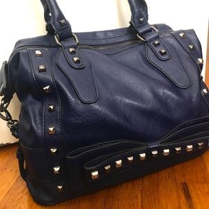 Jessica Simpson Studded Bow Purse (Indigo)