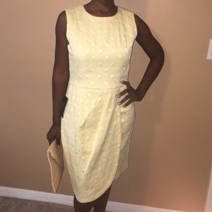 Yellow & white Limited Brand New Dress!