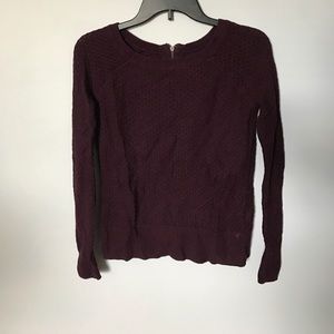 Maroon/purple sweater