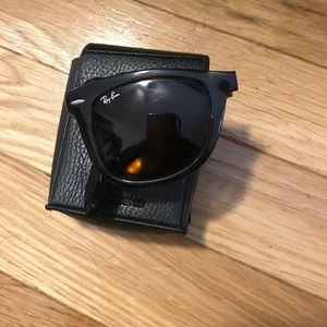 Ray Ban folding wayfarer