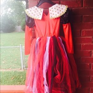 Queen of Hearts Halloween Costume : Youth Girls