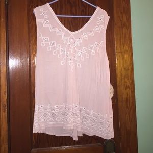 Dressy tank size xl